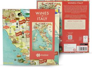 Ginger Fox Puzzle Cru Wines of Italy Jigsaw Puzzle